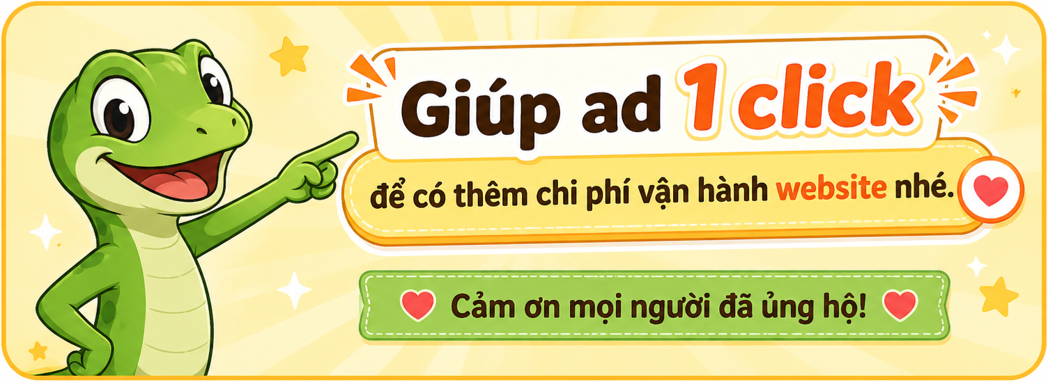 Ủng hộ AD 1 Click!!!
